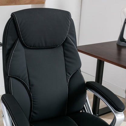 Workzone Legacy Ergonomic, Office Chair, Padded Arms Black