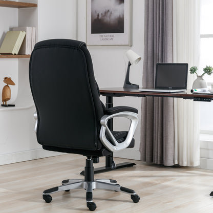 Workzone Legacy Ergonomic, Office Chair, Padded Arms Black