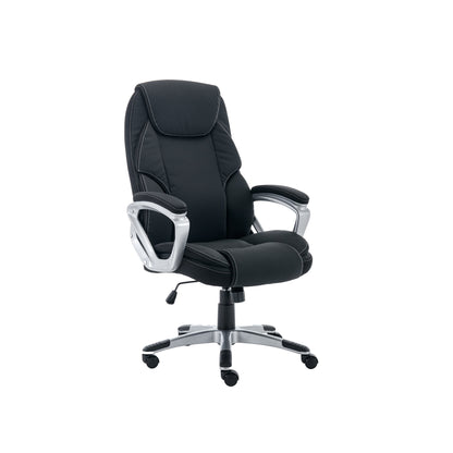 Workzone Legacy Ergonomic, Office Chair, Padded Arms Black